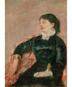 Mary Cassatt, Portrait of an Italian Lady