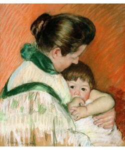 Mary Cassatt, Sleepy Thomas Sucking His Thumb
