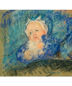 Mary Cassatt, Child on a Blue Cushion