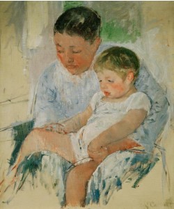 Mary Cassatt, Jenny and Her Sleepy Child