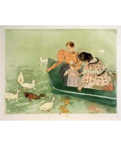 Mary Cassatt, Feeding the Ducks