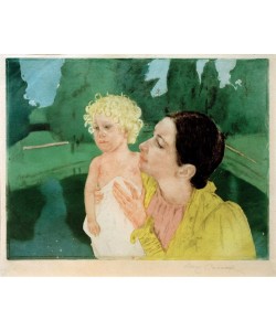 Mary Cassatt, Woman Playing with a Child