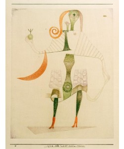 Paul Klee, Weibl. Kostüm-Maske