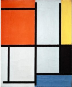 Piet Mondrian, Composition