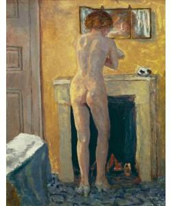 Pierre Bonnard, Rückenakt vor dem Kamin