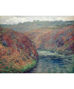Claude Monet, Vue de Creuse, temps sombre