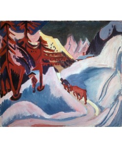 Ernst Ludwig Kirchner, Winter in Davos