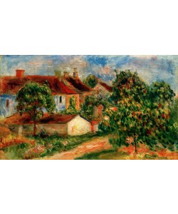 Pierre-Auguste Renoir, Maisons de village, toits rouges