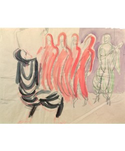 Ernst Ludwig Kirchner, Die Tanzschule Mary Wigmans