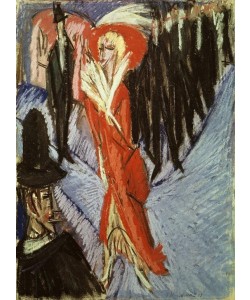 Ernst Ludwig Kirchner, Rote Kokotte
