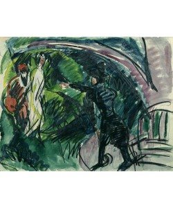 Ernst Ludwig Kirchner, Pantomime Reimann I