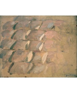 Gustave Caillebotte, Etude pour Rue de Paris, temps de pluie: les pavés