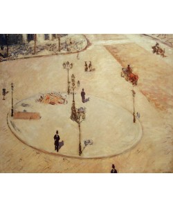 Gustave Caillebotte, Un réfuge, Boulevard Haussmann