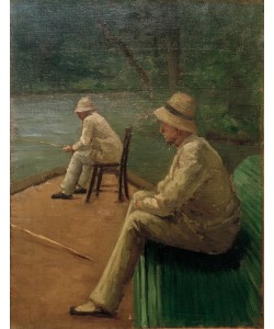 Gustave Caillebotte, Pêcheurs au bord de l’Yerres