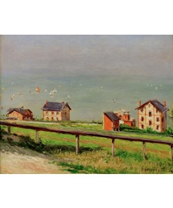 Gustave Caillebotte, Régates en mer, à Trouville