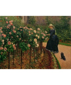Gustave Caillebotte, Les roses, jardin du Petit Gennevilliers