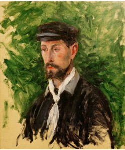 Gustave Caillebotte, Portrait d’Eugène Lamy, en buste