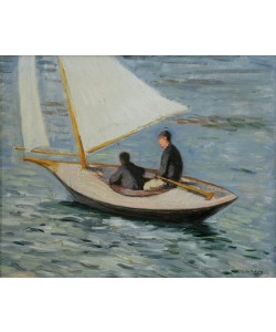 Gustave Caillebotte, Bateau à voile sur la Seine