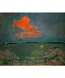 Piet Mondrian, Die rote Wolke