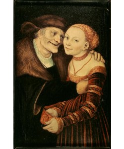 Lucas Cranach der Ältere, Der verliebte Alte