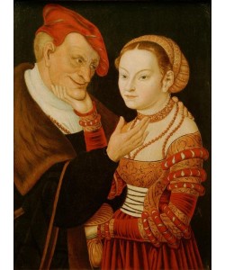 Lucas Cranach der Ältere, Der verliebte Alte