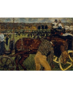 Pierre Bonnard, Au Champ de Courses ou Courses a Longchamp