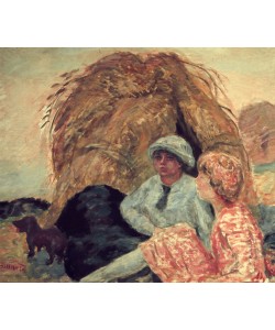 Pierre Bonnard, La meule (Madame Marthe Bonnard et son amie)