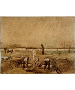 Vincent van Gogh, Friedhof im Regen