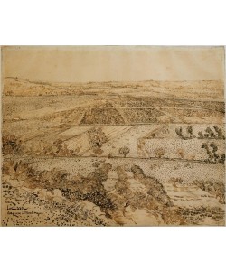 Vincent van Gogh, La Crau vom Montmajour aus gesehen