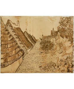 Vincent van Gogh, Straße in Saintes-Maries-de-la-Mer