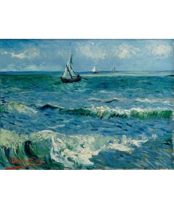 Vincent van Gogh, Boote auf See, Les Saintes-Maries-de– la-Mer