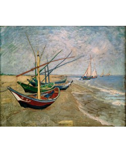 Vincent van Gogh, Fischerboote am Strand von Les Saintes-Marie-de-la-Mer