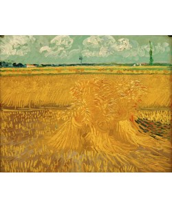 Vincent van Gogh, Weizenfeld mit Kornbündel