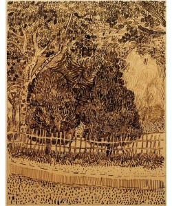 Vincent van Gogh, Park mit Zaun