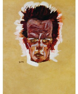Egon Schiele, Selbstbildnis