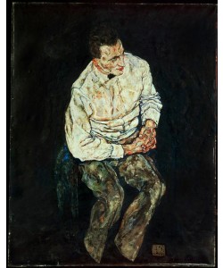 Egon Schiele, Bildnis Karl Gruenwald