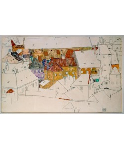 Egon Schiele, Die gelbe Stadt