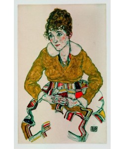 Egon Schiele, Bildnis der Gattin des Kuenstlers