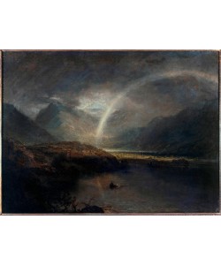 JOSEPH MALLORD WILLIAM TURNER, Lake Buttermere , with Part of Cromackwater, Cumberland, a Shower