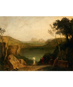 JOSEPH MALLORD WILLIAM TURNER, Aeneas and the Sibyl, Lake Avernus