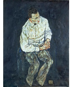 Egon Schiele, Bildnis Karl Grünwald