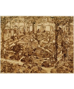Vincent van Gogh, Garten des Hospitals
