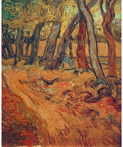 Vincent van Gogh, Weg im Garten der Heilanstalt