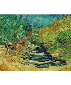Vincent van Gogh, Weg in Saint-Rémy