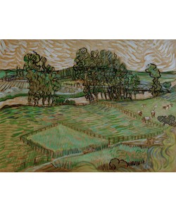 Vincent van Gogh, Landschaft mit Brücke über die Oise