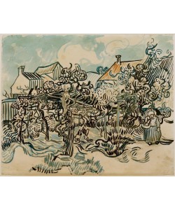 Vincent van Gogh, Alter Weingarten mit Bäuerin