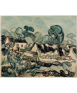 Vincent van Gogh, Landschaft mit Häusern