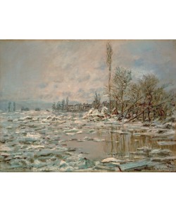 Claude Monet, Le Débâcle, temps gris