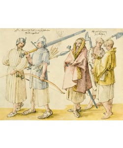 Albrecht Dürer, Irische Kriegsleute und Bauern