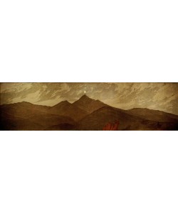 Caspar David Friedrich, Mond über dem Riesengebirge